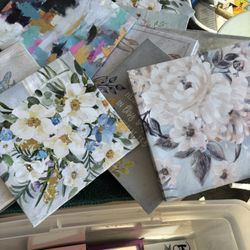 Bin Full Over Painted Pictures 