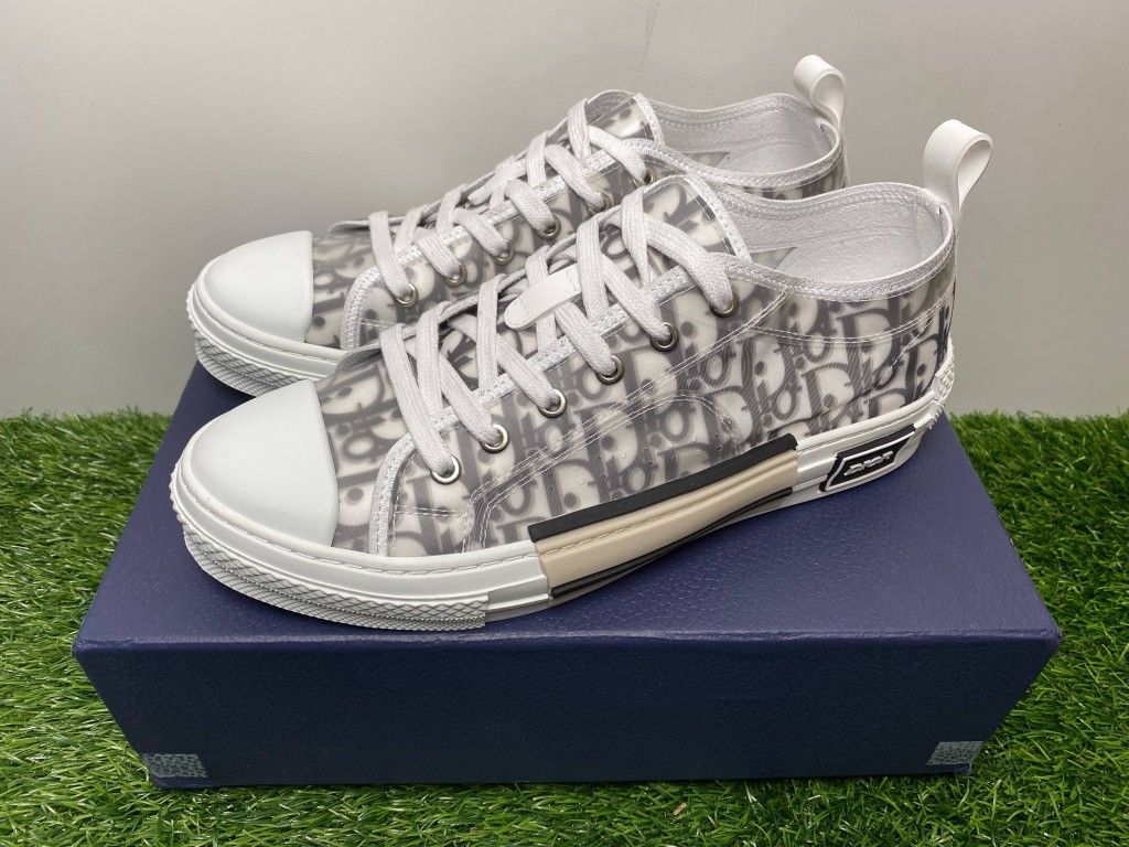 hot dior b23 low top logo oblique new sale sneakers shoes men