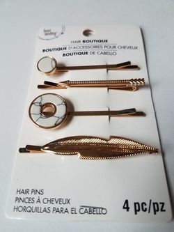 Hair pins bead landing