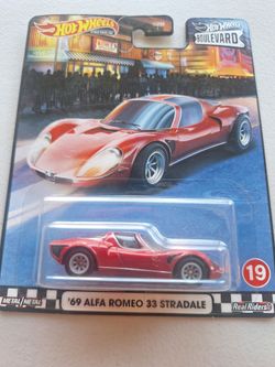 Hot wheels 1969 Alfa Romeo 33 Stradale