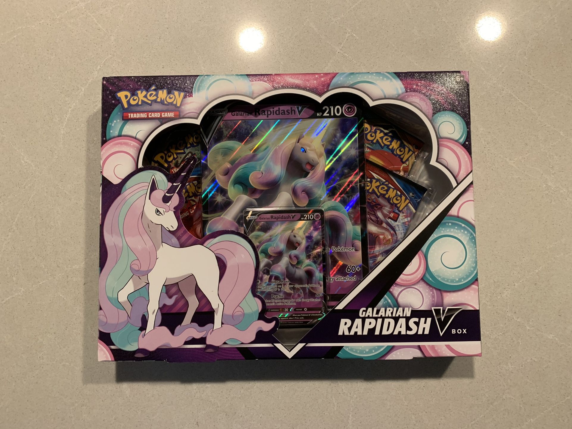 Galarian Rapidash V Box *SEALED* Pokemon Sword Shield Battle Styles Gigantamax Urshifu Empoleon Charizard Pikachu Card Game TCG