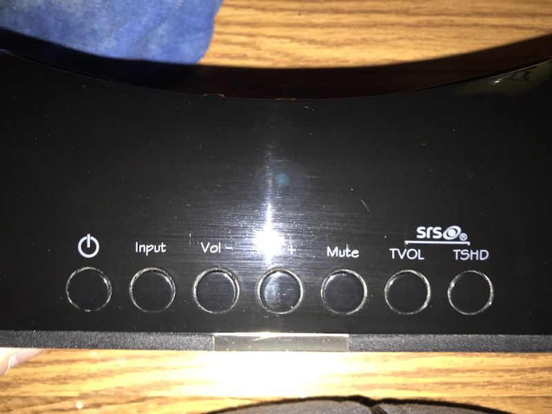 Vizio sound bar