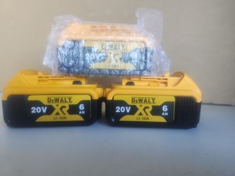 Dewalt 20v Xr 6.0ah Lithiu-ion Batteries Have 5