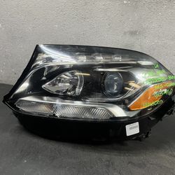2017-2018-2019 MERCEDES-BENZ GLS-CLASS GLS 450 HALOGEN LEFT HEADLIGHT OEM USED