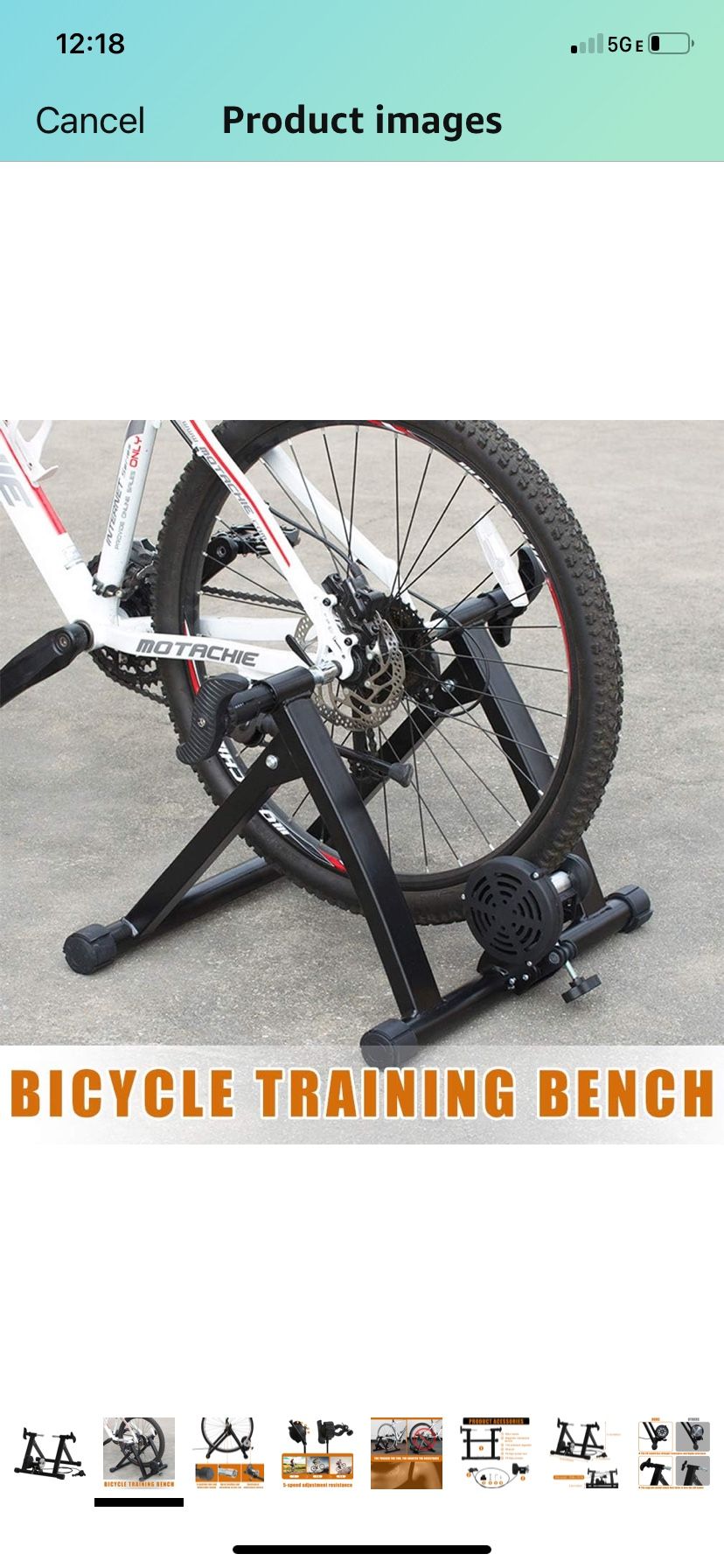 Bike Trainer Stand For Indoor Riding/Exercise Training.