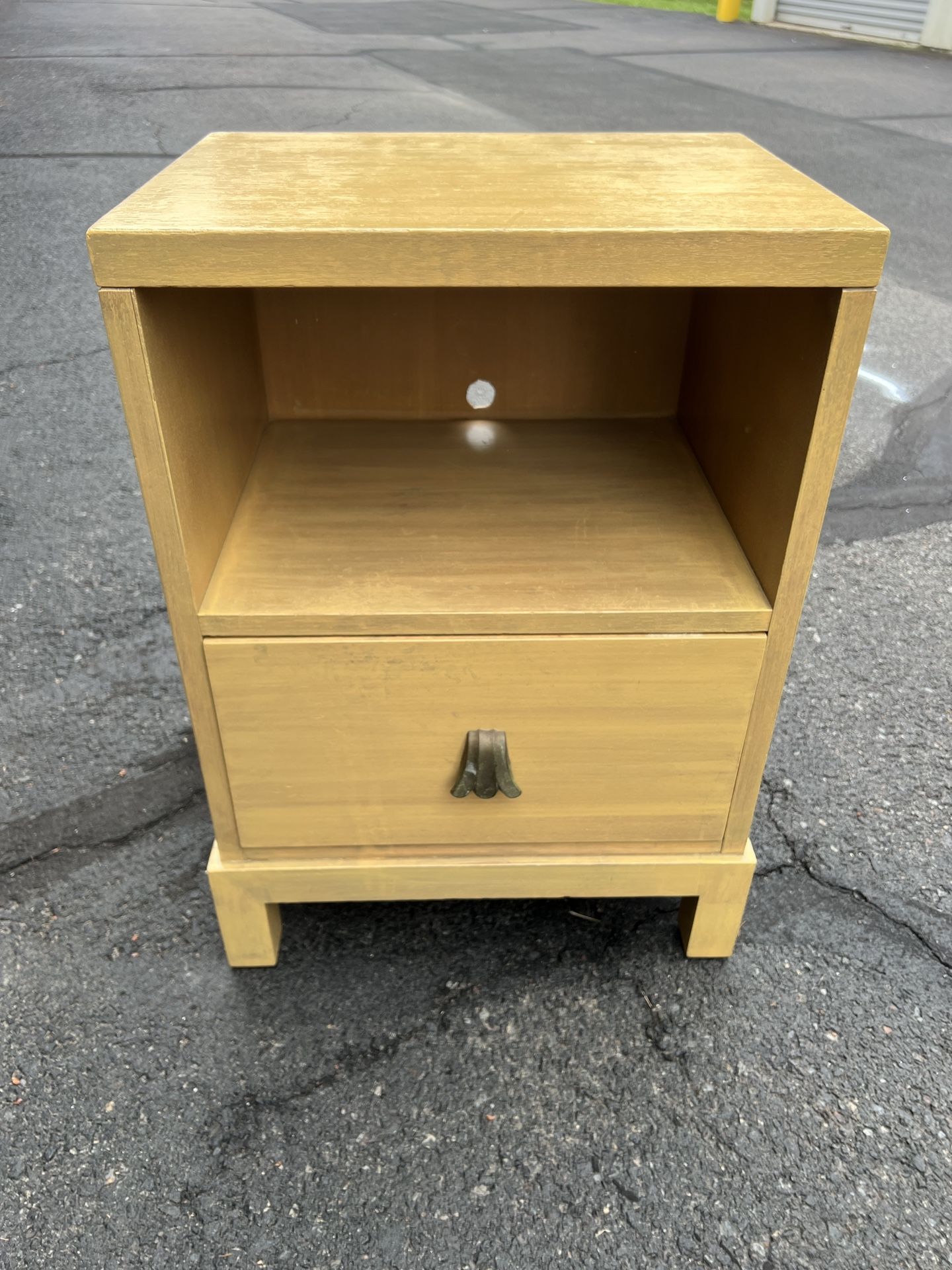 Vintage Widdicomb Midcentury Modern Walnut Nightstand