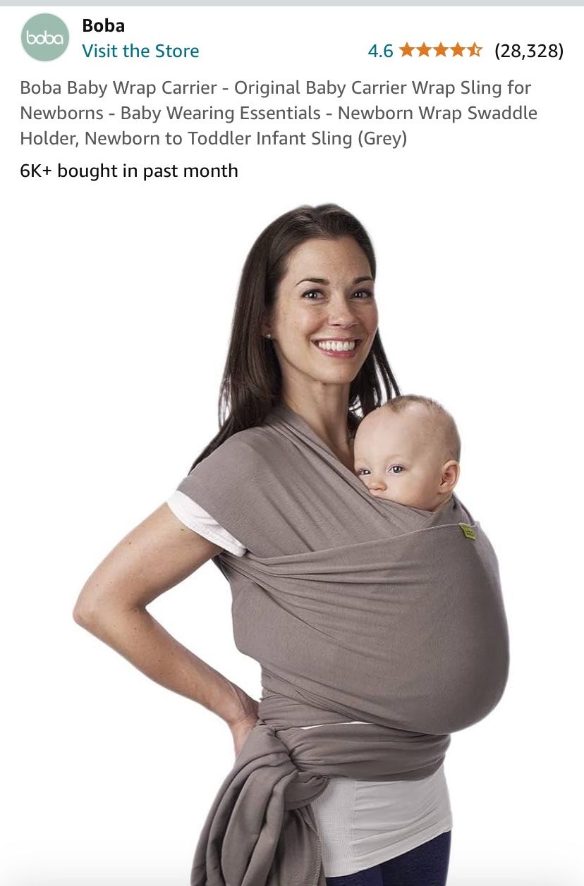Boba Baby Wrap Carrier