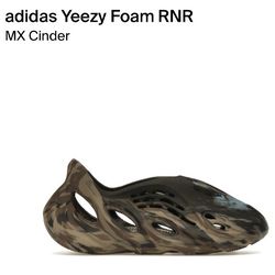  Yeezy Foam RNR MX Cinder Size 12