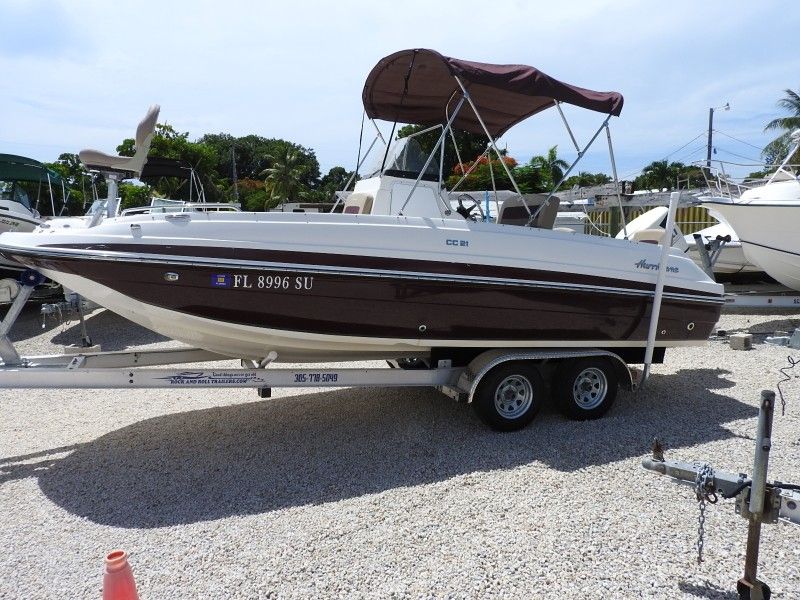 2019 Hurricane Deck Boat 211cc.   165hrs