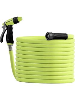 Brand NEW 50FT Garden Hose with Spray Nozzle – Lightweight, Flexible, All-Weather
