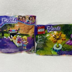 Lego Friends Polybags 30399 Bowling + 30417 Flowers