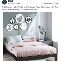 King Size Bed Frame