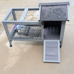 Aivituvin Rabbit Hutch + Handmade Playpen
