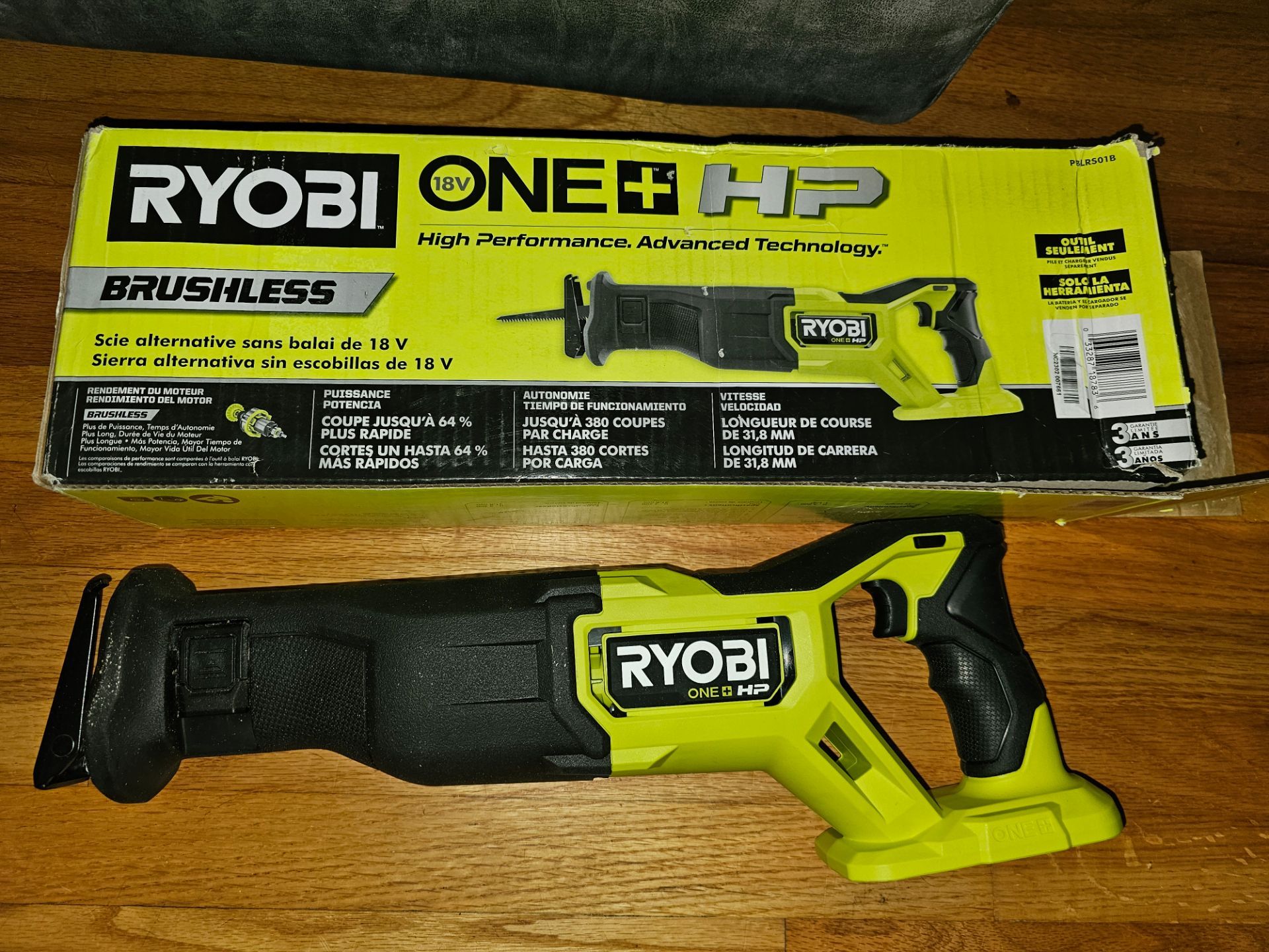 Ryobi saw saw 18v new