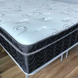 New king euro pillowtop