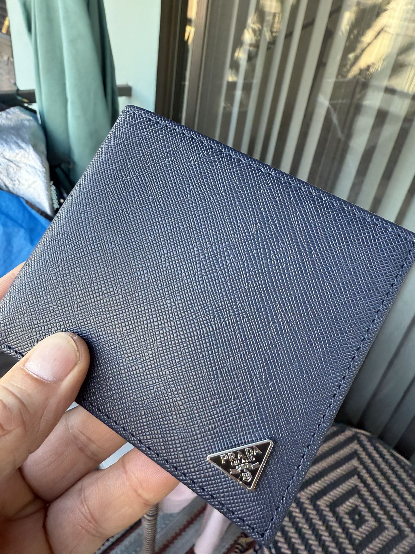Prada Men’s Wallet. New. Bifold. 210