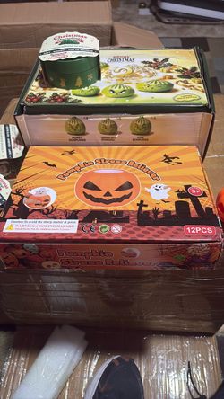 12 NEW Pumpkin Stress Relievers.