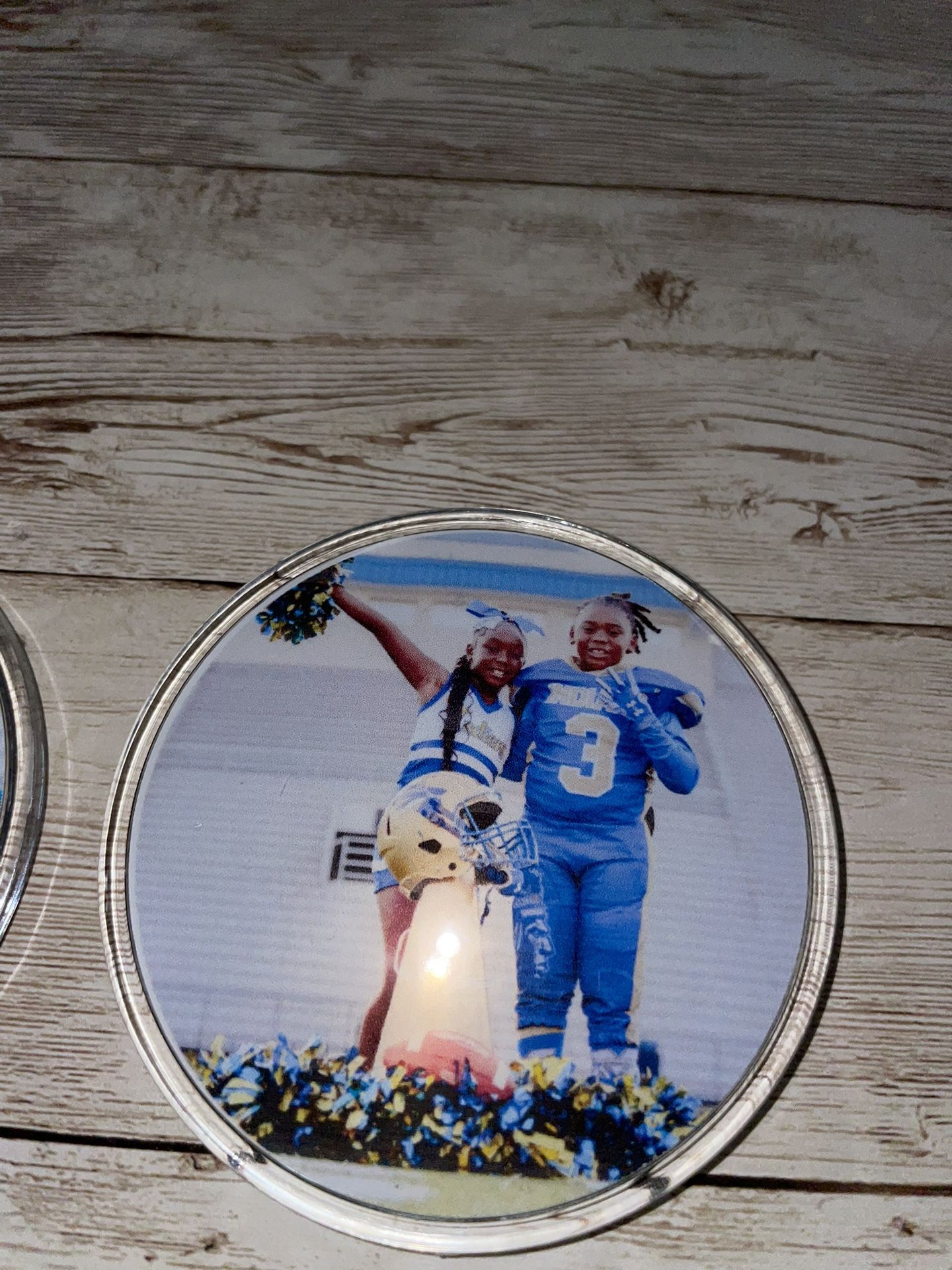 Custom Photo Buttons