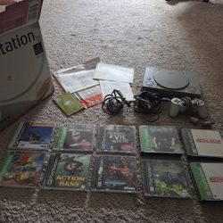 Playstation 1 And Games
