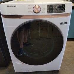 🚨 New Samsung - 5.0 Cu. Ft. High-Efficiency Stackable Smart Front Load Washer Steam WF50BG8300AE