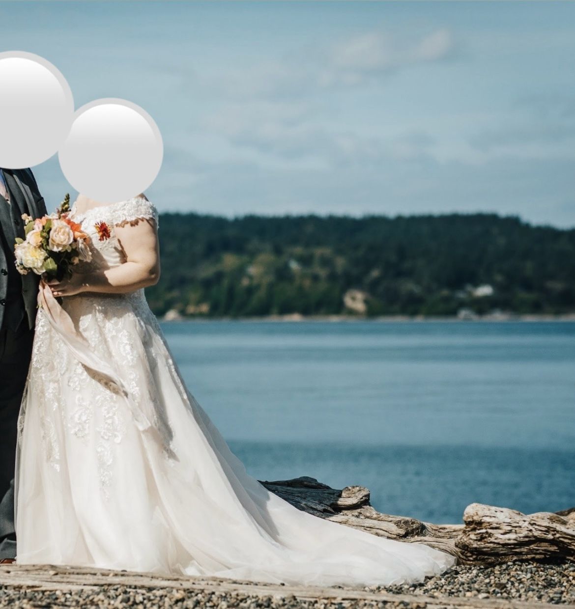 Beautiful David's Bridal Wedding Dress Beautiful David's Bridal Wedding Dress