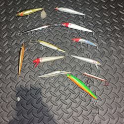 Lot Of Jerk Baits