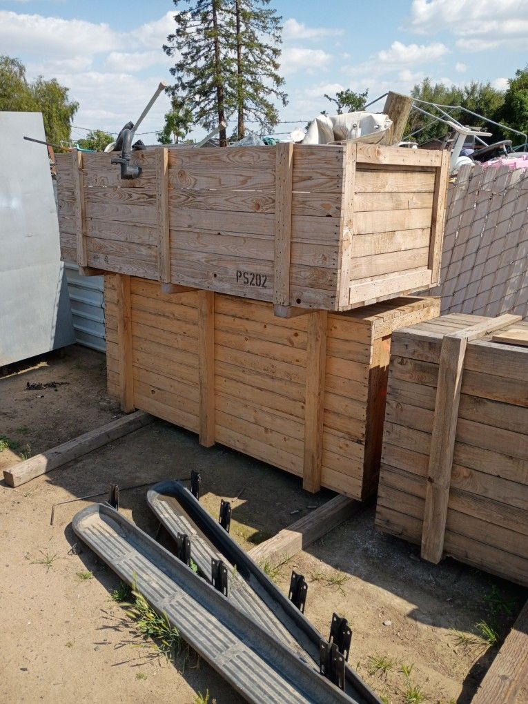 Wood Crate Boxes