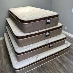 Queen Organic Cloud Edition Europillow Top 12inch Mattress !!