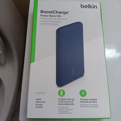 Belkin 10,000 mAh Heavy Duty Portable Charger 