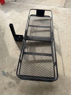 Heavy Duty Folding Hitch, Cargo Carrier With Waterproof Bag