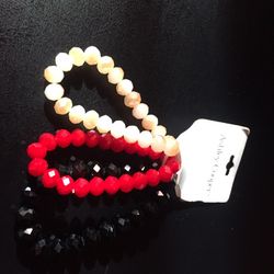 Red White Black Bracelet 