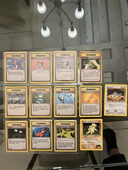 Pokémon Trading Card Game Trainer Cards
