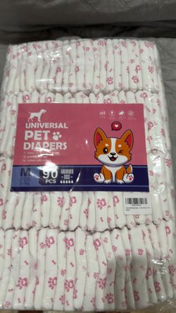 Universal pet diapers medium 90 pcs