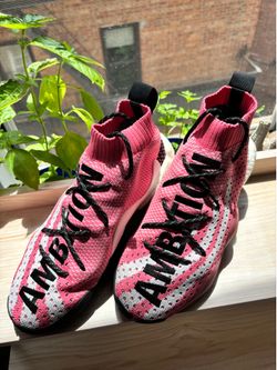 Adidas Crazy BYW LVL X Pharrell Williams Ambition Pink Men’s 9