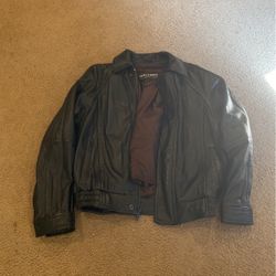Leather Jacket Size Medium 