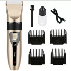 Professional Hair Clippers Cordless Hair Haircut Kit Rechargeable 2600mAh Hair Beard Trimmer Haircut Grooming Kit with 4 Guide Combs