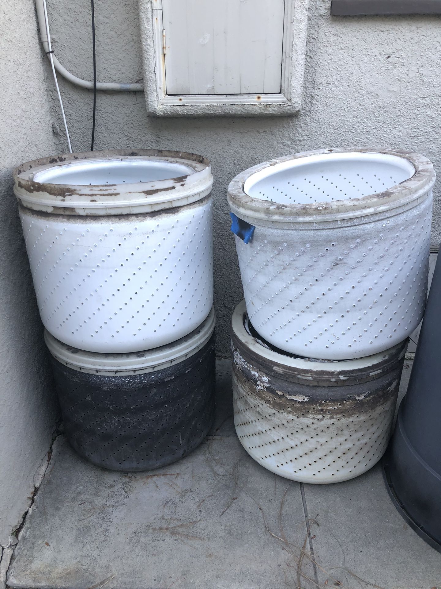 Fire Pit Washer Tubs