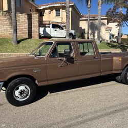 1990 Ford F350 Dully 4 Door New Smog Certificate 2026 Tag’s Clean Title 