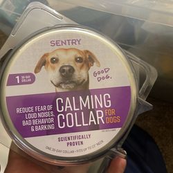 Dog Items! Flea Medication And Calling Collar