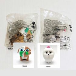 The Secret Life Of Pets 2 2019 Gidget & Pickles Burger King Toy Set