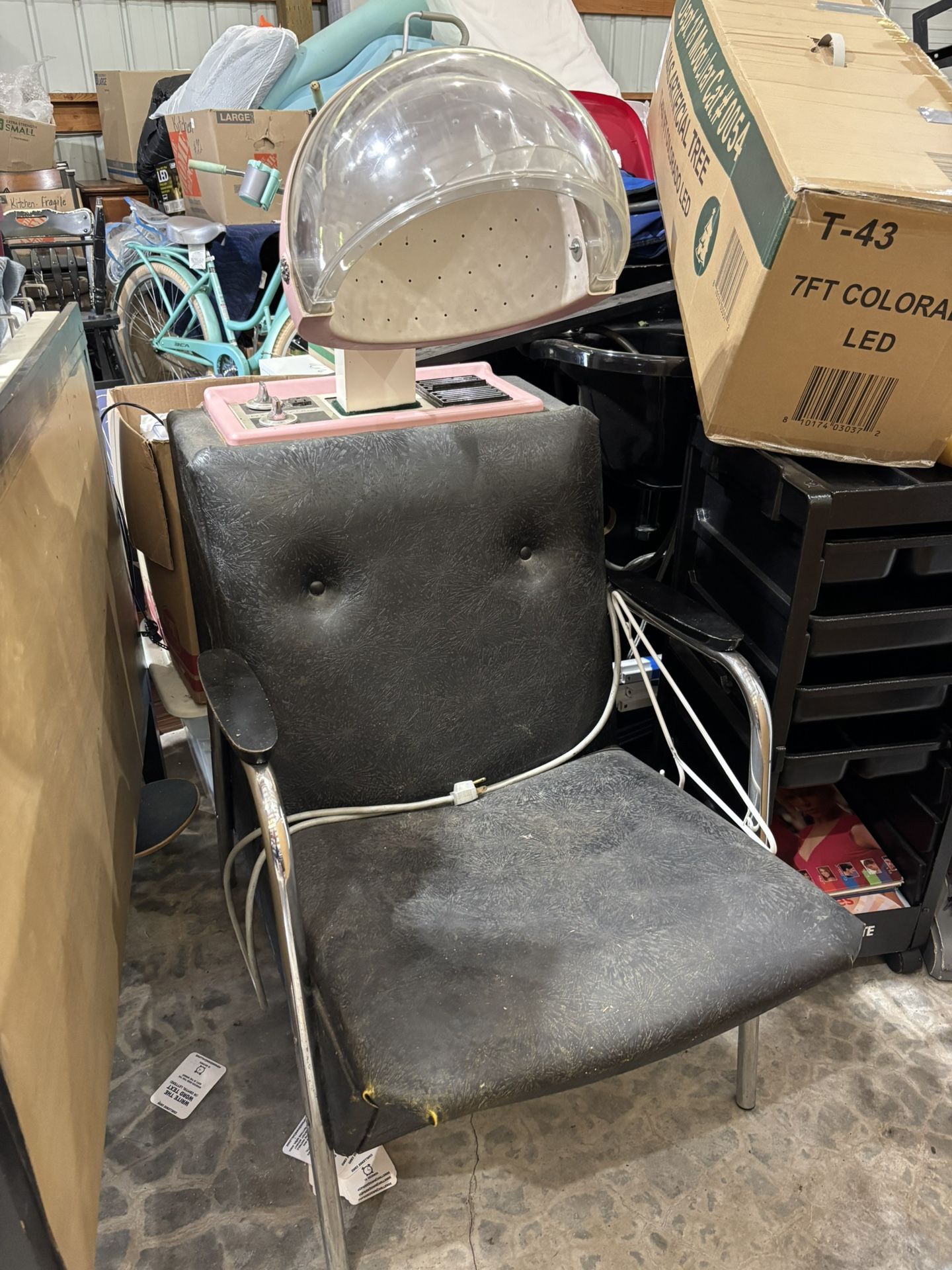 Bonat/ El Dorado Antique Seated Hair Dryer