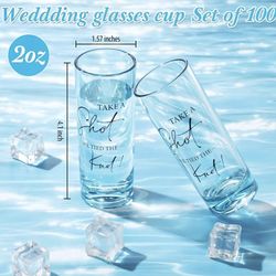 Gift “ take a shot we tied the knot”