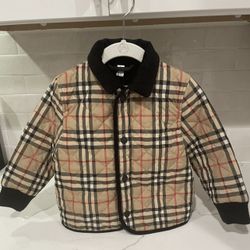 Burberry Boys Button Up Jacket/ Unisex