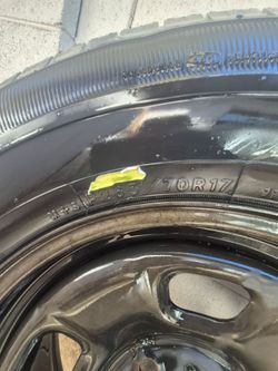 265/70R17 Tire on Steel Wheel