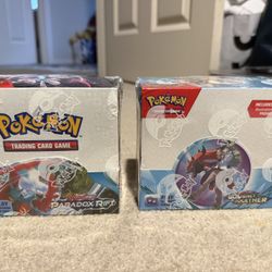 Pokemon Booster Boxes (paradox Rift, Journey Together)