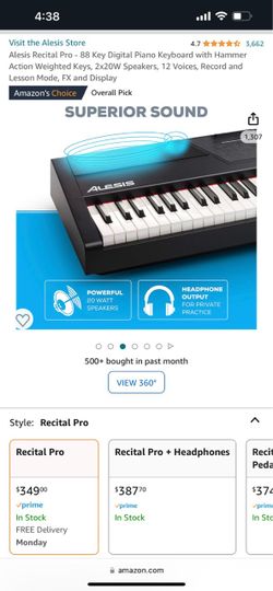 Electric piano bench and stand New in box.  $200