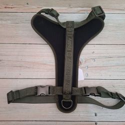 REDDY Jacquard Dog Harness, Size Medium, Green, Brand New