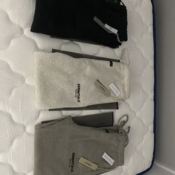 Essentials fear of god sweatpants uncuffed