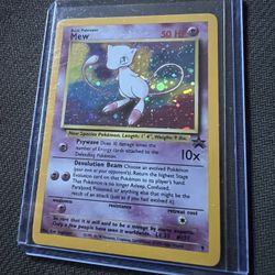 Pokemon Cards Mew Black Star Promo
