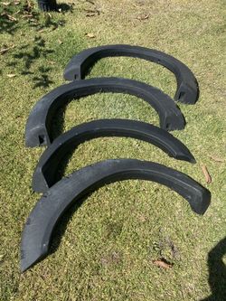 PART #:FDF-F25011-TS-RS Fits 2011-2016 Ford F250 F350 SuperDuty Rugged Textured Pocket Fender Flare
